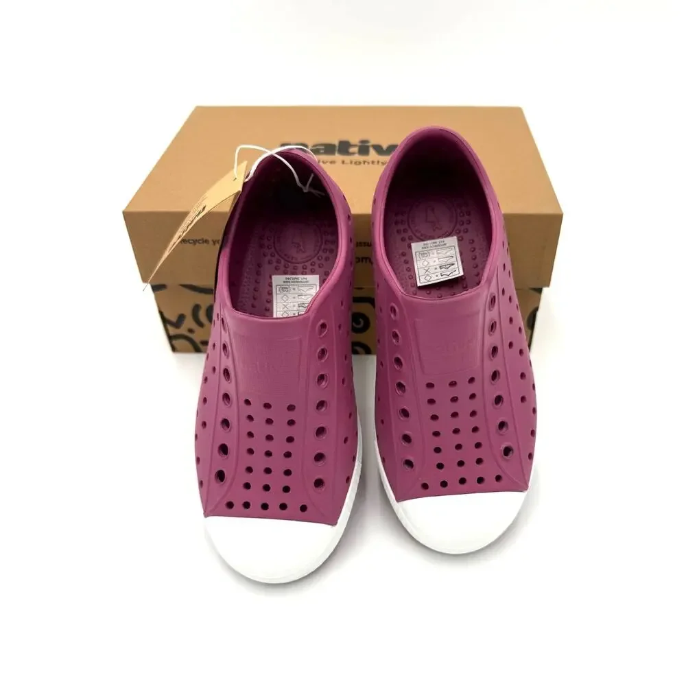 NEW! Native Jefferson Child Shoes - Twilight Pink/Shell White - c11